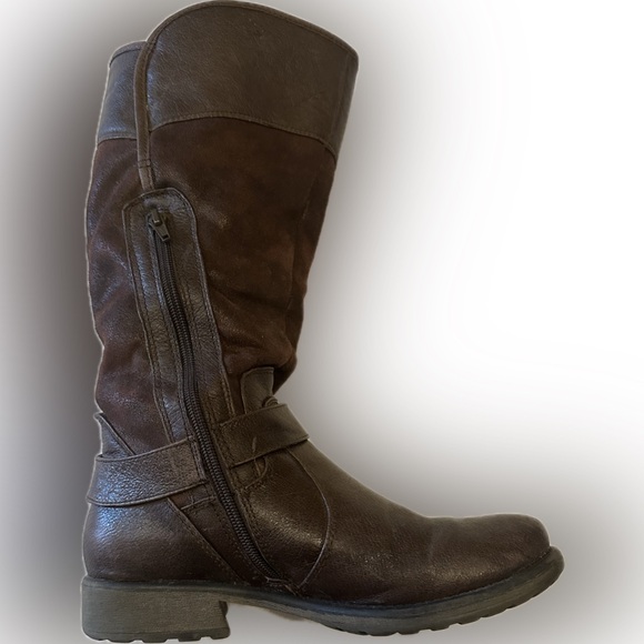 BARETRAPS | Subdue Brown Leather Riding Boots - Picture 9 of 14